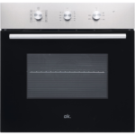 Horno - ok. OBO 311-1 A, Convencional, Esmalte fácil de limpiar, 70 l , 63 cm, 9 programas + ECO, Inox