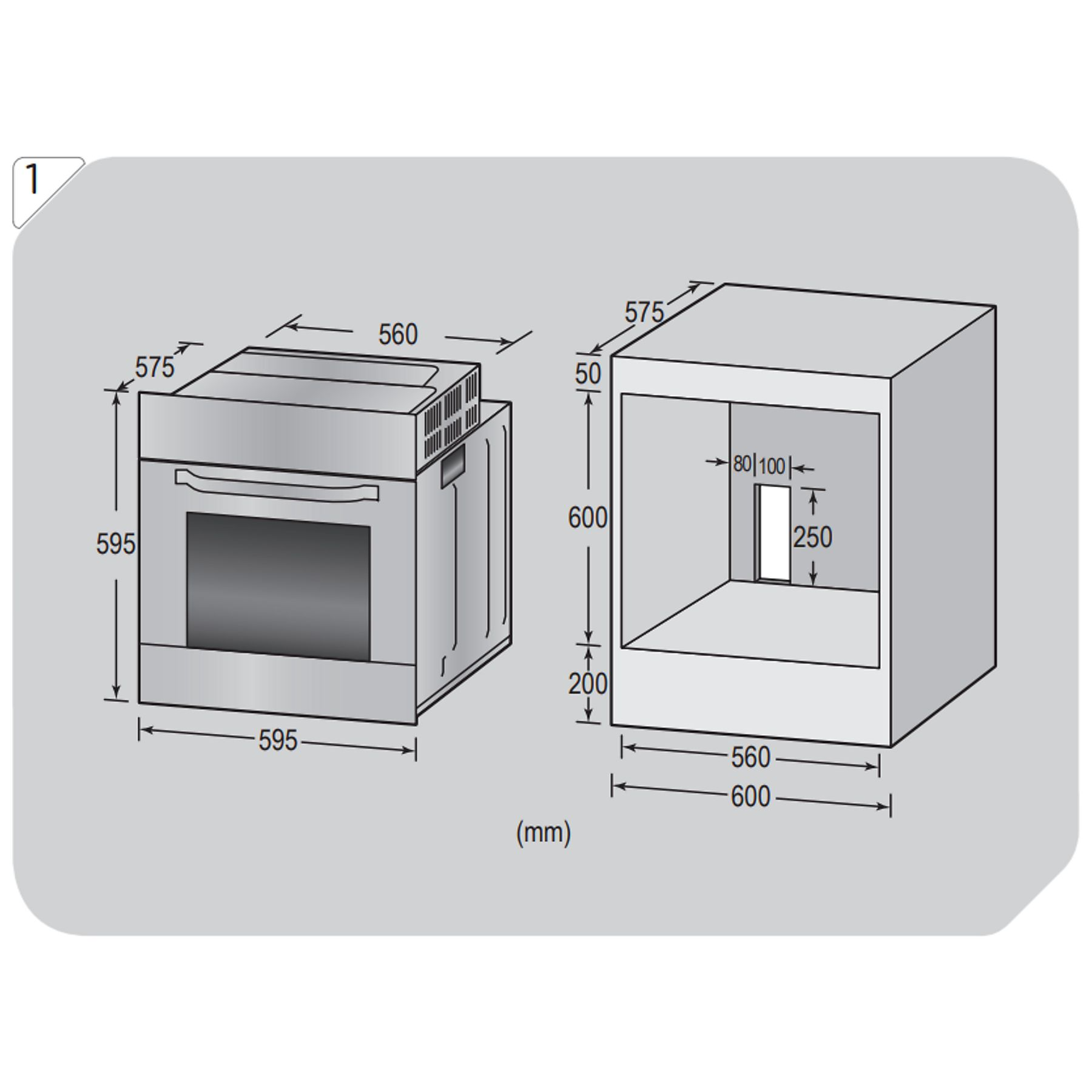 Horno - ok. OBO 311-1 A, Convencional, Esmalte fácil de limpiar, 70 l , 63 cm, 9 programas + ECO, Inox - VELEO ELECTRO THEC Horno - ok. OBO 311-1 A, Convencional, Esmalte fácil de limpiar, 70 l , 63 cm, 9 programas + ECO, Inox