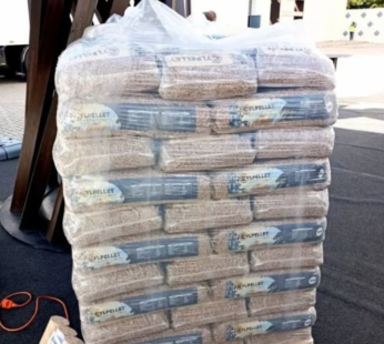 cyl pellet palet de 100 sacos