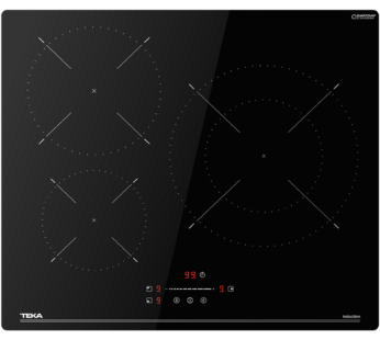 Placa inducción – Teka IBC 63110 SSM BK, 3 zonas, 29 cm