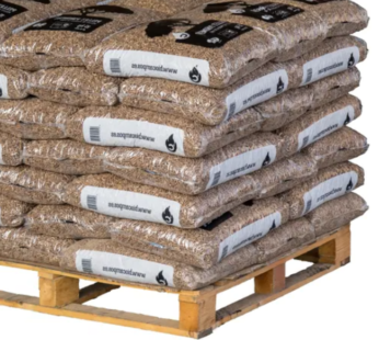 1Palet de 42 Sacos certificado DIN ENplus A1 15Kg PIÑONERO